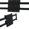 Tubular Add-On Arms For Sim Racing Triple Monitor Stand