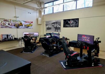 Archangel office with racing simulators