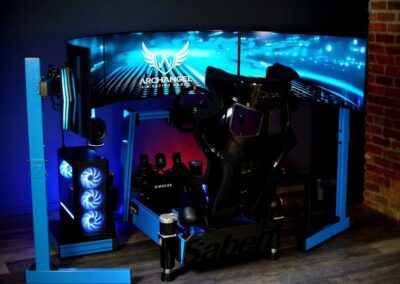 Archangel Turn Key Racing Simulator custom package for client