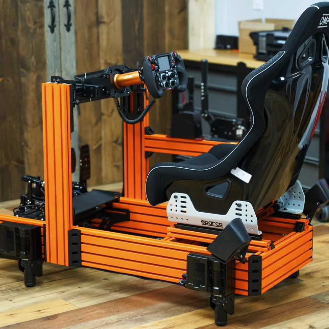 archagnel sim racing turn key rig orange