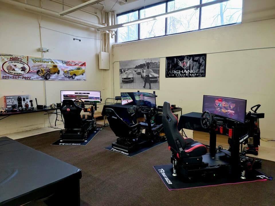 archangel racing simulators in office